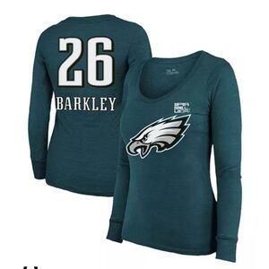 WOMEN’S XL Philadelphia Eagles Long Sleeve Shirt NWT NFL women’s shirt #5